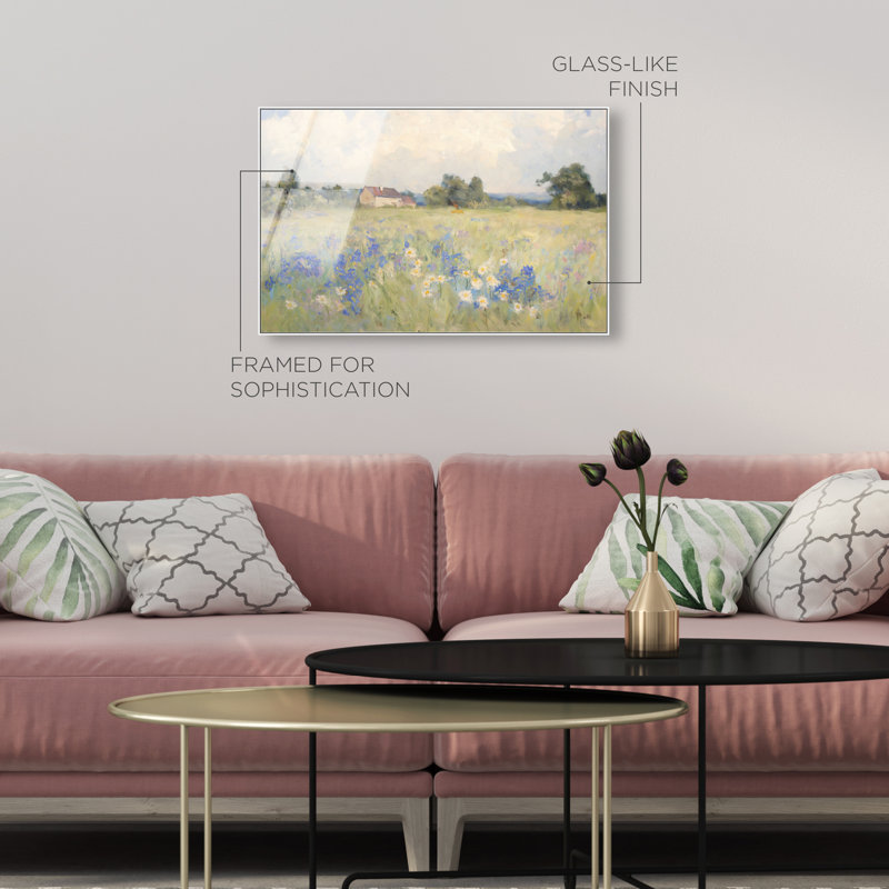 Enchanting Vista High-Gloss Frameless Acrylic Glass Wall Art Landscape & Nature Print by Oliver Gal, Ready to Hang, 15 x 10