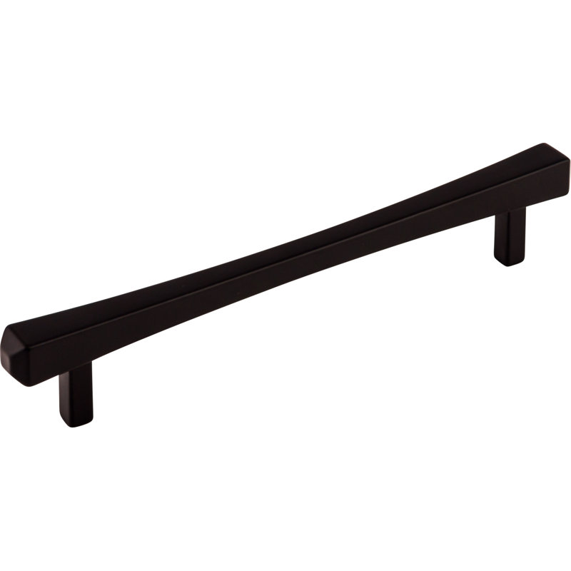 Juliet Bar pull, Flat Black, 6 5/16" Center to Center
