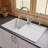 34'' L Single Bowl Granite Kitchen Sink-57389012