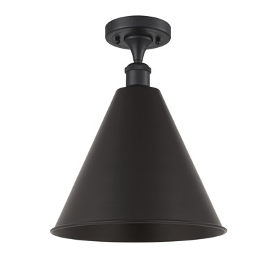 Plafonnier semi-encastré 1 lumière 8 po