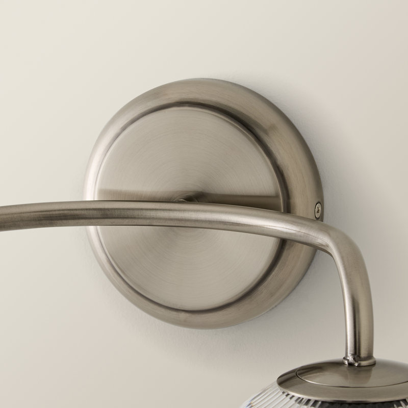 Wall Sconce, Brushed Nickel, No