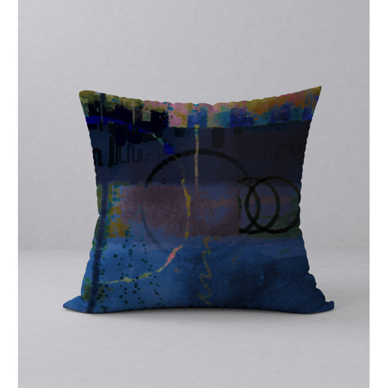  Housse de coussin carré et insert, H 18 po x l 18 po x p 5 po
