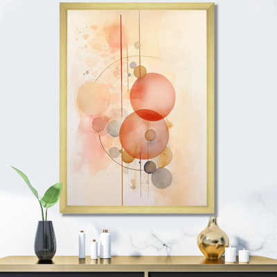 Pêche et harmonie minimaliste jaune VI sur toile