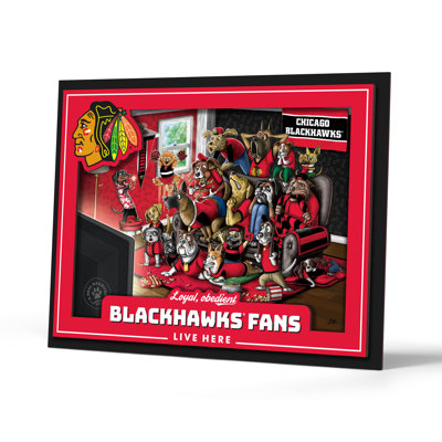 NHL Chicago Blackhawks Purebred Fans Wall Art