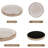 Decorative Serving Tray Wood: White Washed Bead Round Tray Decor For Coffee Table Rustic Wooden Trays Farmhouse Centerpiece For Living Room Kitchen Counter