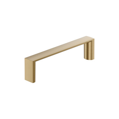 Metro 3 inch (76mm) Center-to-Center Champagne Bronze Cabinet Pull - 10 Pack
