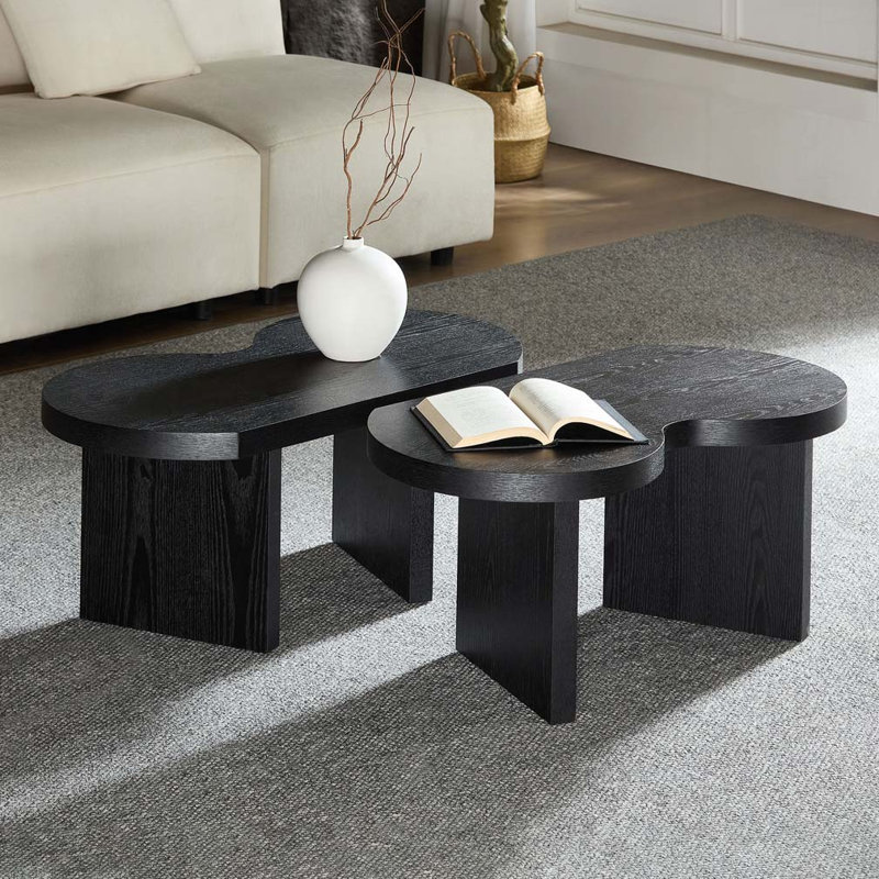 Table basse Butterfly, Noir