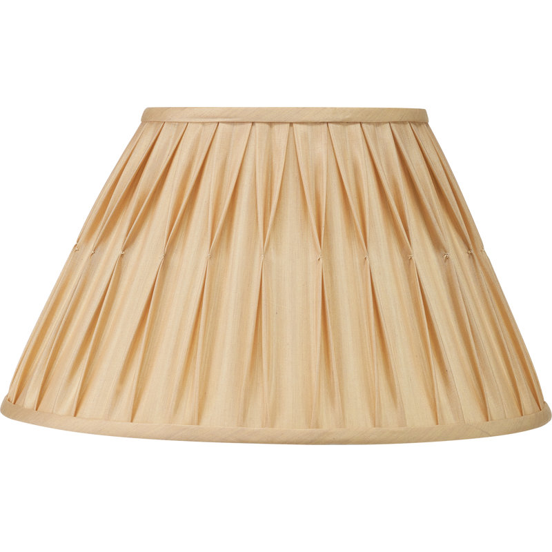 Ervin Empire Lamp Shade, 22.5"H x 35"W x 35"D, Gold