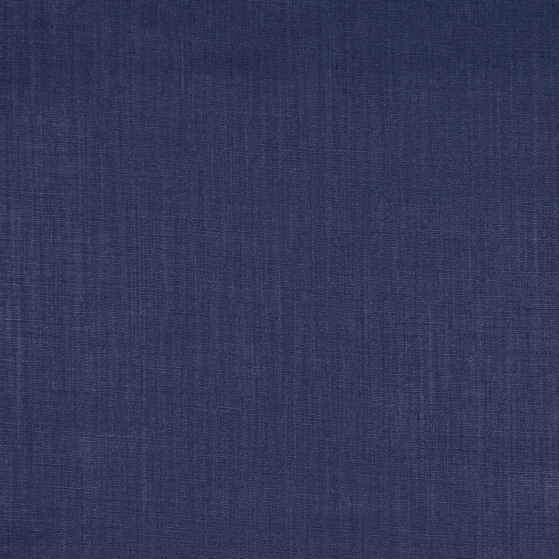 Tissu en lin verni Leo, Marine