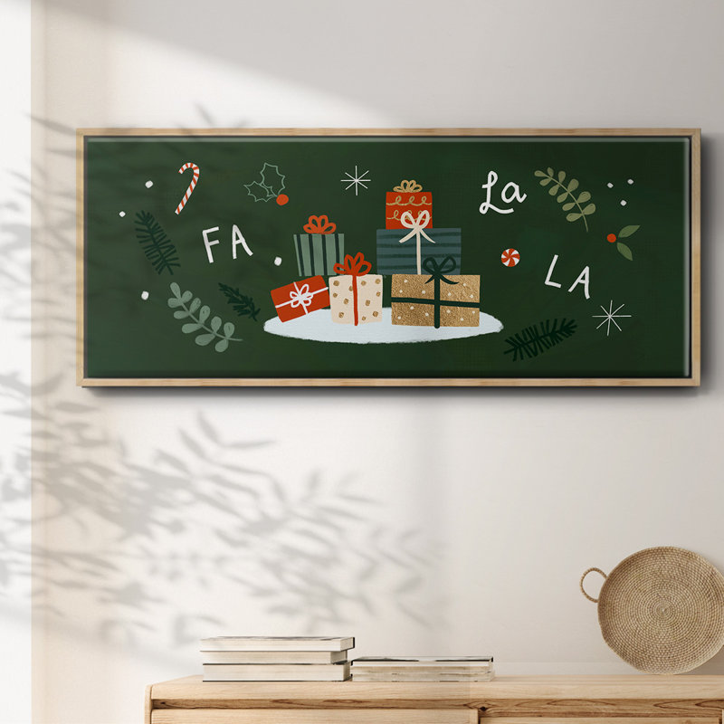«Little St. Nick Collection», toile encadrée, H 24 po x l 60 po