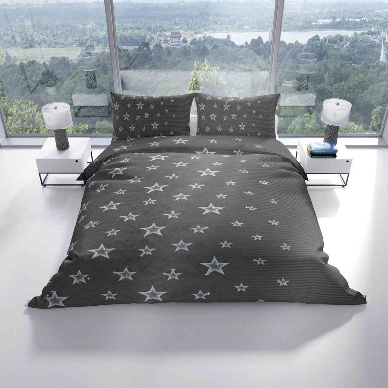 Zariyah Duvet Cover Set, 155 x 200 cm - 1 Pillowcase (80 x 80 cm)