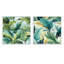 Raqueta - Ensemble de 2 collages carrés tropicaux-101865577-101865578