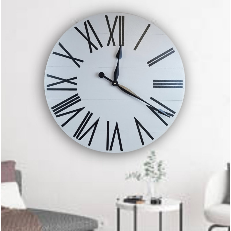 Horloge murale surdimensionnée Balisier, Grand
