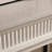 Beige Solid Wood Electric Fireplace