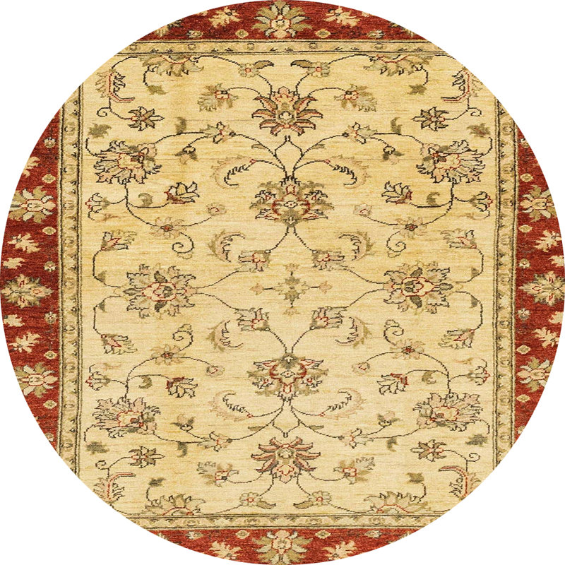 Tapis abstrait moderne 2991, Rond 8 pi