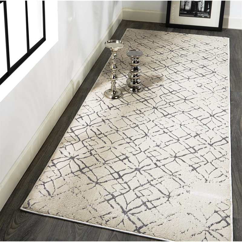 Carlynne Abstract Indoor Rug, Runner 2'10" x 7'10"