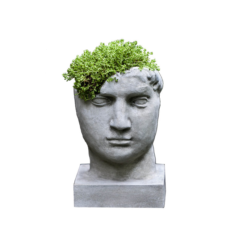Estancia Handmade Planter, Graystone