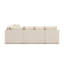 Canapé modulaire en U à 3 pièces de 6 pièces 119 po Cecelia-1591295272-1591294648