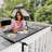 Rectangular 39.4'' L X 17.3'' W Balcony Folding Patio Tables