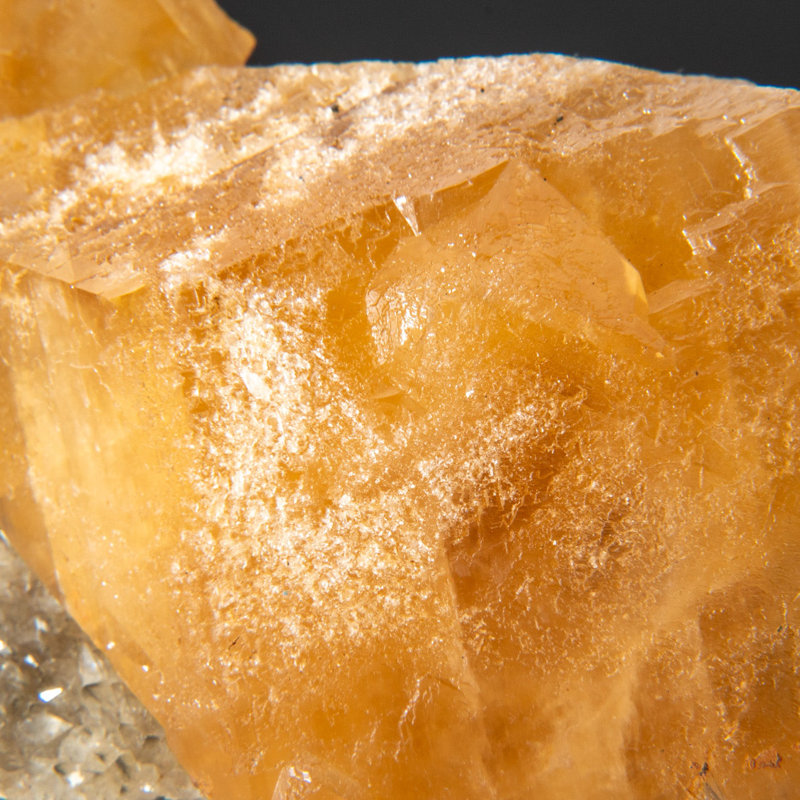 Golden Calcite from Elk Creek, Meade County, South Dakota