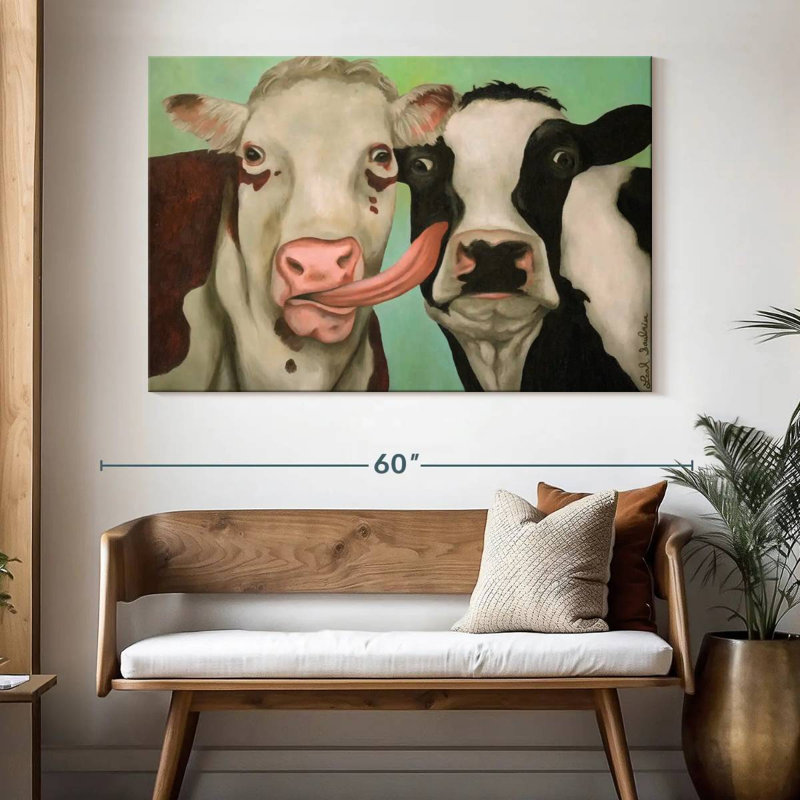 Cowlicious, 34" H x 51" W