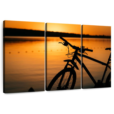 Mehar Bike Sunset Silhouette