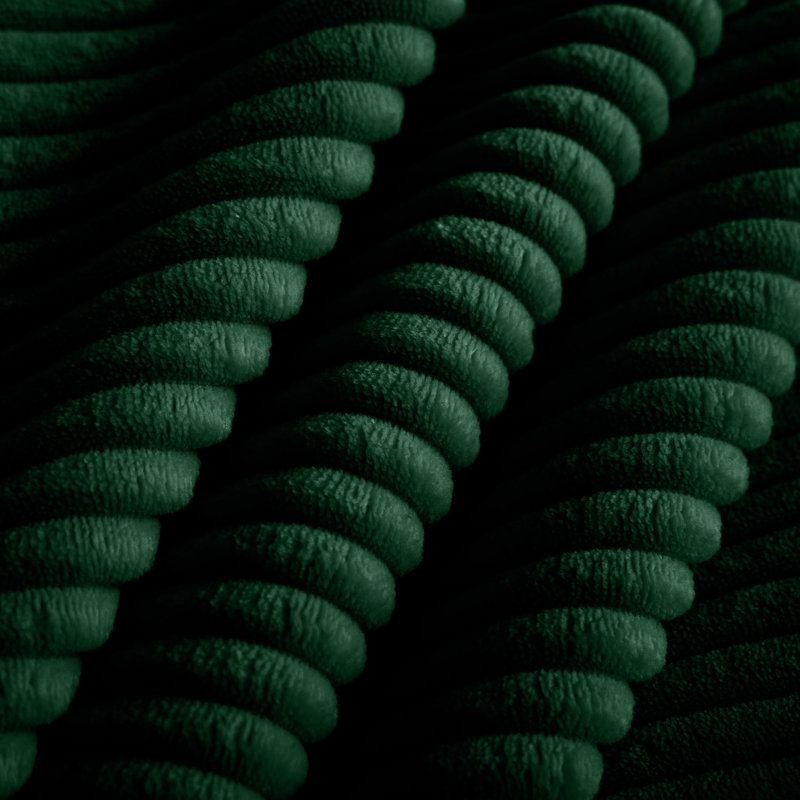 Fauteuil d'appoint moderne Modern Canapé Corduroy, Green