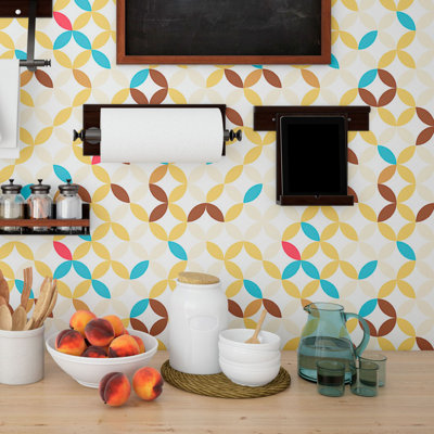 Peel & Stick Geometric Roll