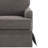 Upholstered Skirted Swivel Accent Arm Chair With Storage Ottoman-1258718067