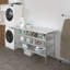 Table en acier inoxydable avec trois tablettes inférieures-118026895