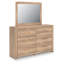 Commode et miroir