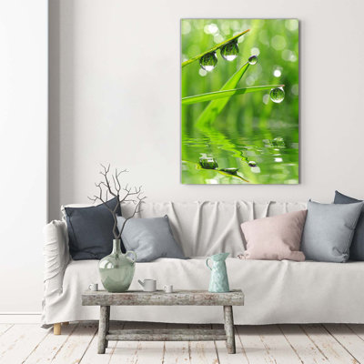 Blades Of Grass - Wrapped Canvas Print