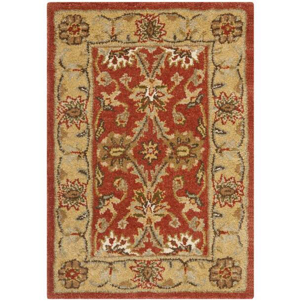 Charlton Home® Dunbar Handmade Hand Tufted Wool Rug & Reviews | Wayfair