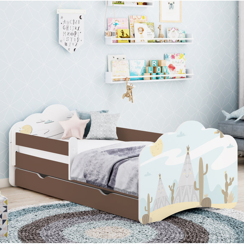 Quickep Cabin Bed Themed Beds, Cot Bed / Toddler, Cappuccino