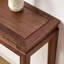 Console moderne simple rectangulaire brune-118005062
