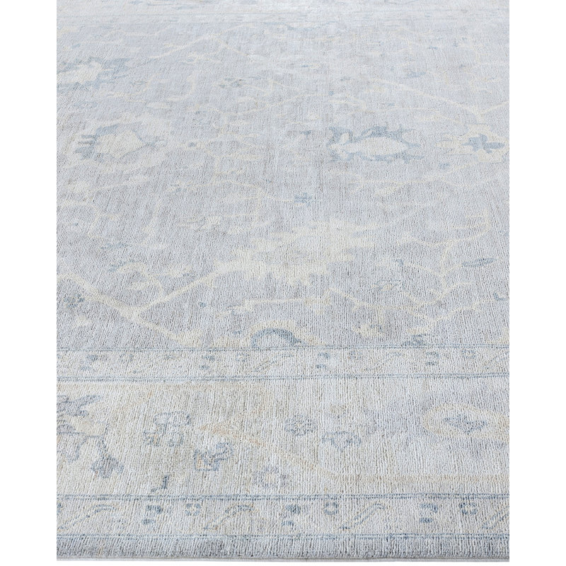 Floral One-of-a-Kind 7' 11" X 9' 9" Hand Knotted Area Rug