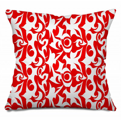 Coussin décoratif réversible Scroll Art