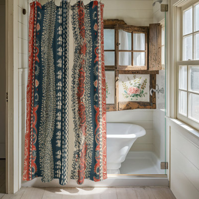 Rideau de douche Boho Harmony - Premium