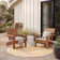 Arneshia Geometric Yellow/Beige Area Indoor/Outdoor Area Rug