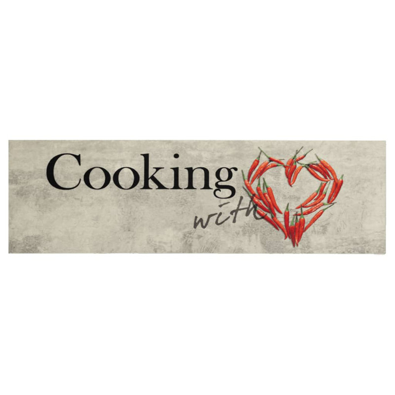 Snyderville Kitchen Mat, 60 x 180 cm, peper
