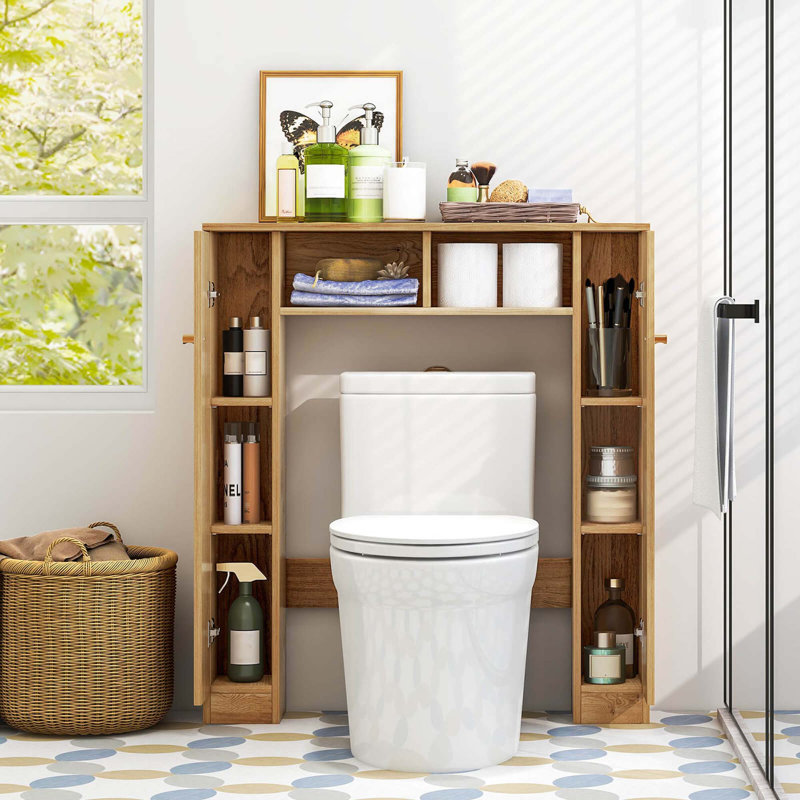 Rangement pour salle de bain Mincy, Naturel
