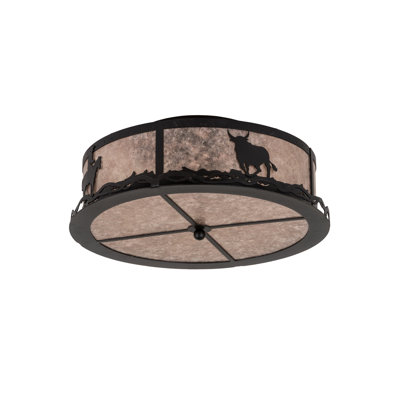 Pettus Mica Flush Mount