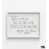 Cadre simple blanc