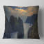 Coussin décoratif foncé Rocky Panorama Coastline - Sea & Shore-29341878-29341874
