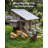 29-Gauge Galvanized Steel Ribbed Metal Roofing Panels – 178 Sq Ft (30 Pcs, 43.3" L x 19.7" W) for Gazebos, Carports, Garages & Sheds – Milky White
