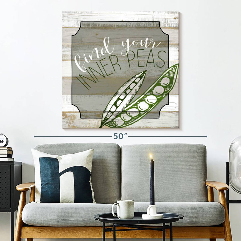 Ketti Inner Peas, 33" H x 33" W