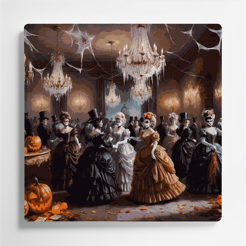 Halloween, décorations d'Halloween antiques, H 12 po x l 12 po