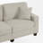 Upholstered L-Shaped Sectional With A Movable Ottoman-1288539924