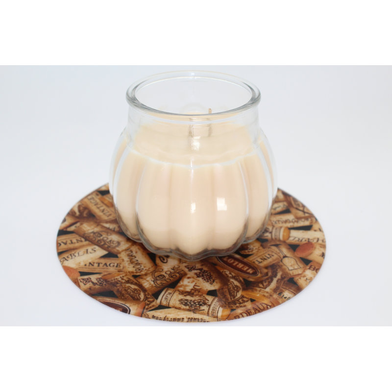 Silicone Round 1 Piece Trivet, 0.25" H x 7.625" W x 7.625" D