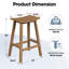 Tabouret de comptoir de cuisine Backless-773046085-778717203